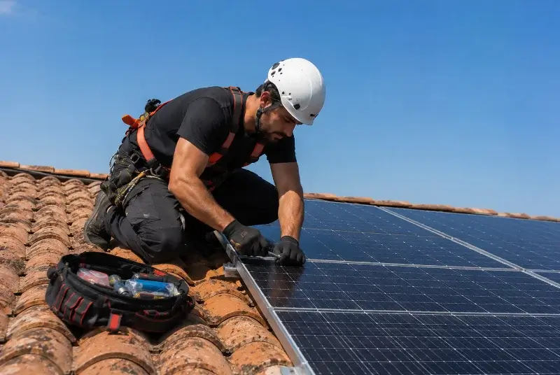 Maintenance et monitoring de panneaux solaires à Montagny-les-Lanches