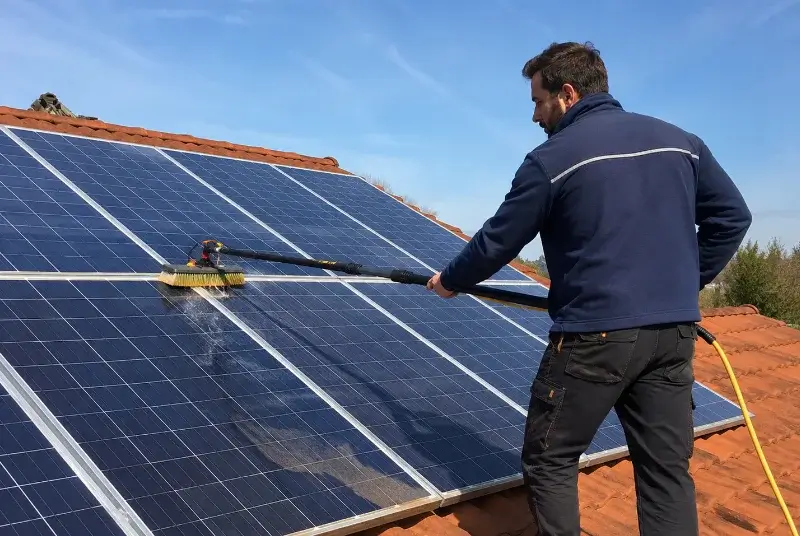 Nettoyage et entretien de panneaux solaires à Montagny-les-Lanches